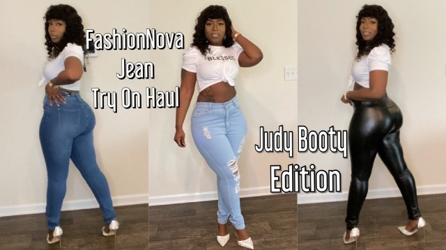 'Fashion Nova Jeans Curvy Denim Try On Haul | Size 13'