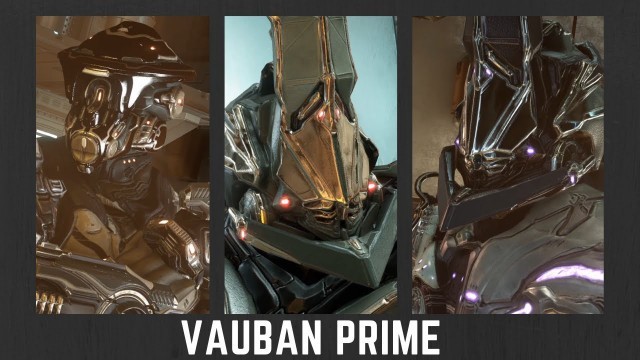 'Warframe| Vauban Prime Fashion Frame'