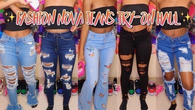 'Fashion Nova Jeans Try On Haul (size 3)'