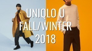 'UNIQLO U FALL/WINTER 2018 REACTION + REVIEW | Mens Fashion | VerdugoVibes'