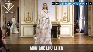 'Monique Lhuillier Spring/Summer 2018 | FashionTV'