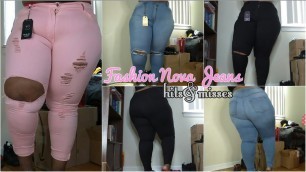 'QFW: FINAL | Fashion Nova Curve Jeans Hits & Misses | + Closet Sale Info | Plus Size'