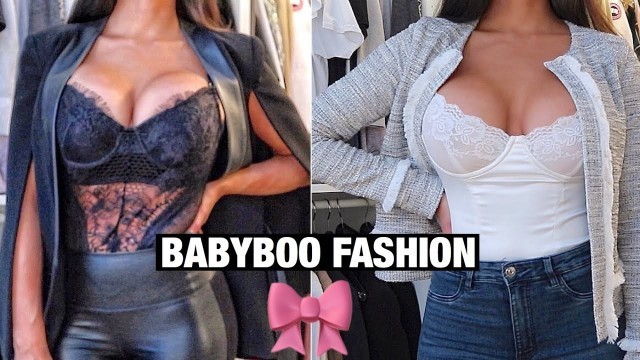 'BABYBOO FASHION TRY ON HAUL'