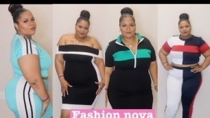 'Fashion nova summer plus size/curve girl try-on haul + $100 giveaway |beautybytanya'