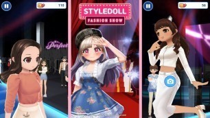 'Styledoll Fashion Show - 3D Avatar maker - Android Gameplay'