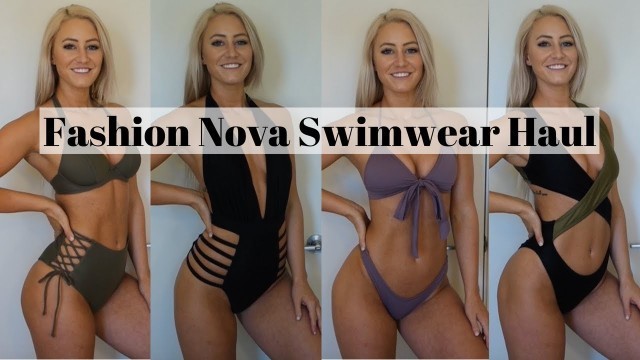 'Fashion Nova Swimwear Haul Try-On & Review'