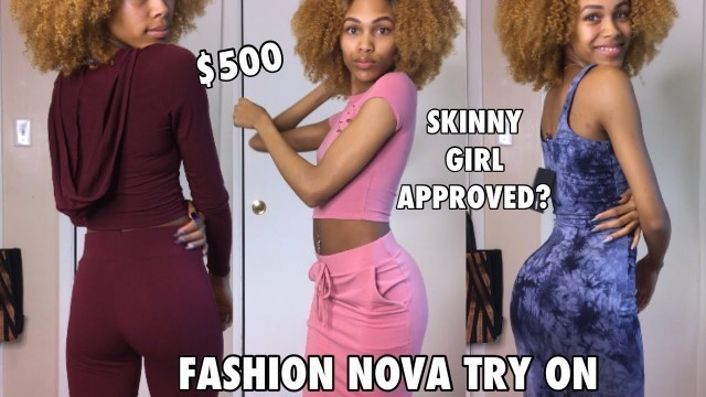 'Is Fashion Nova For Skinny Girls? $500 Try-On Haul'