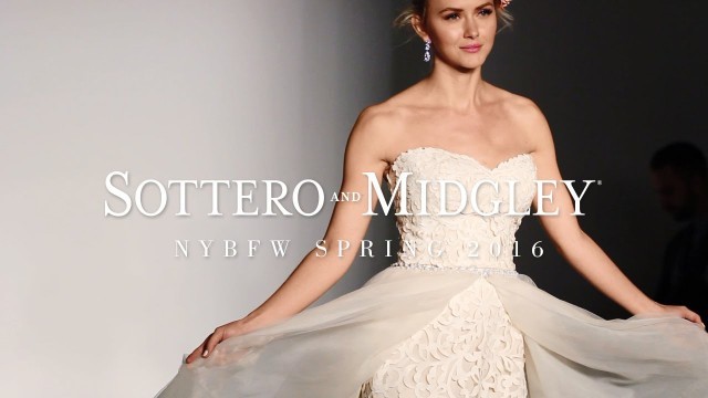 'Sottero and Midgley Wedding Dresses - New York Bridal Fashion Week'