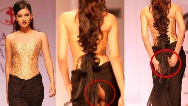 'Bigg Boss 7 contestant Gauhar Khan shows her BUTT | Wardrobe Malfunction'