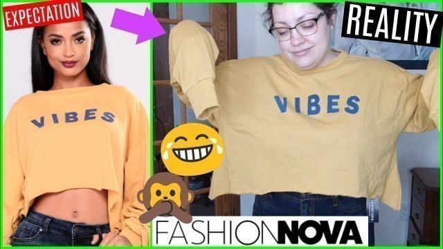 'Dear Fashion Nova: WHAT IS THIS STUFF??? | Plus Size Try-On Haul & Brand Review'