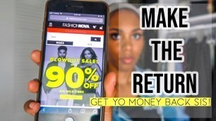 'Fashion Nova Return Guide | How to Return Fashion Nova Purchases'