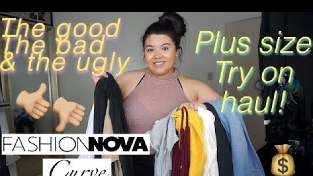 'FASHION NOVA CURVE ! | TRY ON HAUL | PLUS SIZE clothes including JEANS with Beauty By Alin |'