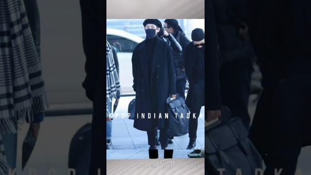 'BTS V / Taehyung Airport Fashion /Trusfrated Kookie\' #VBTS #Airport Fashion #Taehyungedit'