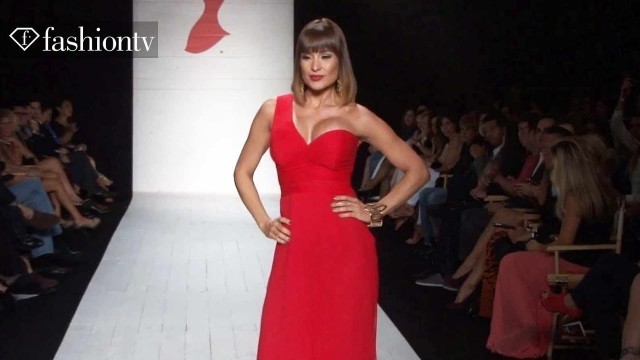 'Red Dress | Funkshion Fashion Week Miami Beach 2014 | FashionTV'