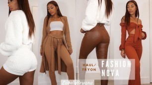 'Fashion Nova Haul/Tryon | November | LovelyBryana'