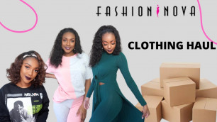 'TRY ON HAUL | FASHIONNOVA | COMFY EDITION'