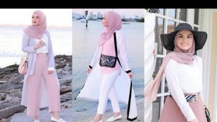 'هذه أحدث تنسيقات صيف 2019 Fashion hijab'