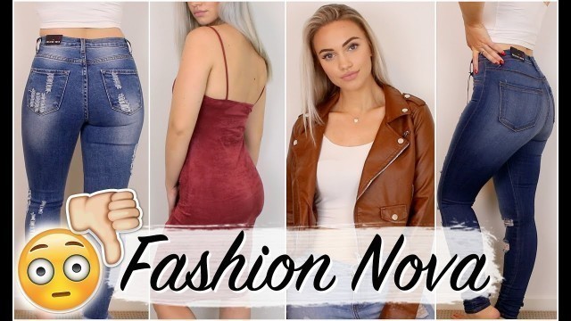 'HONEST AF FASHION NOVA TRY-ON HAUL // Erin Scott'