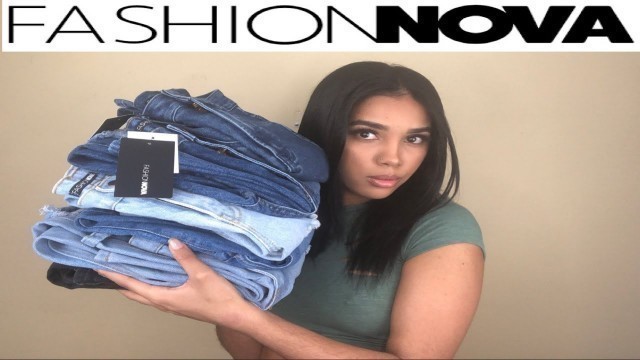 'FASHION NOVA JEANS TRY ON HAUL! SIZE 3! 2020 HAUL'