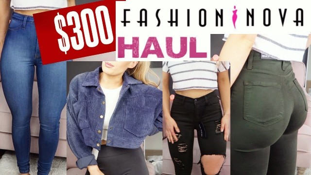 '$300 FASHION NOVA TRY-ON HAUL | I WAS SHOCKED!'