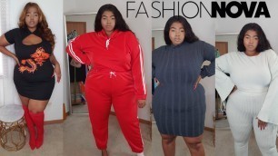 'Fashion Nova Curve Fall Haul!! Thigh High Boots! Im Putting You On!! Plus Size Fall Fashion 2020'