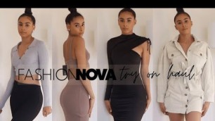 'THE BEST FASHIONNOVA HAUL YET | HUGE FALL TRY ON HAUL | Mo\'Beauty'