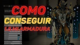 'Warframe - Como conseguir 1.5 Milhão de armadura com Rhino Prime solo - Fashion Frame'