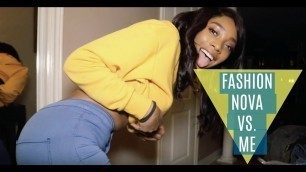 'FASHION NOVA VS. ME | Being Latasha'