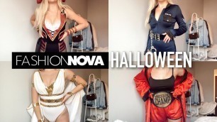 'FASHION NOVA HALLOWEEN COSTUMES TRY ON HAUL // Halloween Costumes 2020'