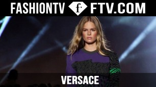 'Versace Spring/Summer 2016 Runway Show | Milan Fashion Week MFW | FashionTV'