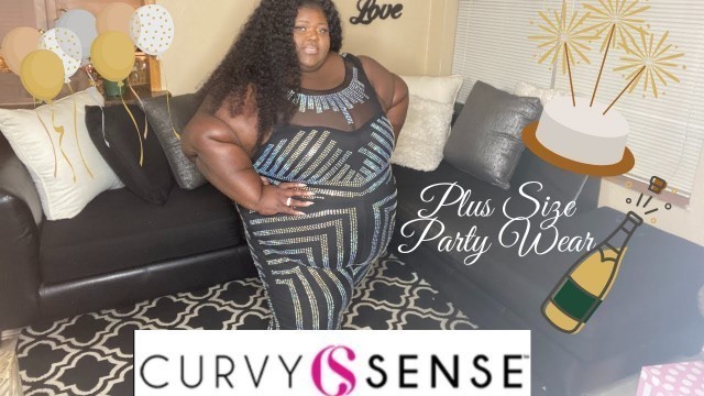 'Plus Size New Years Eve Outfits | Fashion Nova Curve meet Curvy Sense'