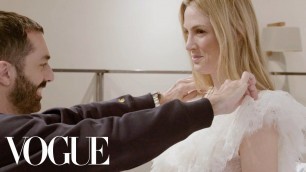 'How Giambattista Valli Created Selby Drummond’s Fantasy Wedding Dress | Vogue'