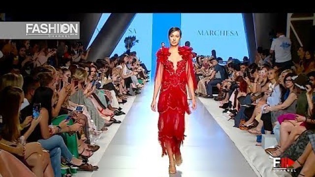 'MARCHESA Bridal 4th Arab Fashion Week Ready Couture & Resort 2018 - Fashion Channel'