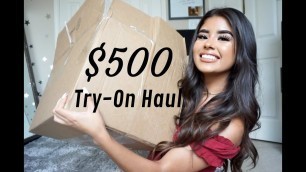 '$500 FASHIONNOVA HAUL!!! (TRY-ON/UNBOXING)'