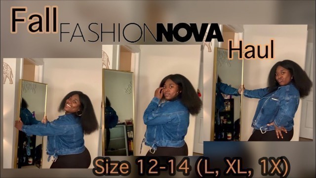 'Fall FashionNova haul 2020 Size L, XL, 1X Size 12-14'