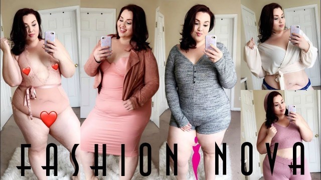 'Fashion Nova Curve Try-On Haul |Plus Size Fashion|'