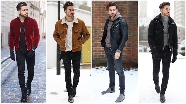 '4 EASY OUTFITS FOR MEN | Men\'s Outfit Inspiration | Men\'s Fashion Lookbook 2018'