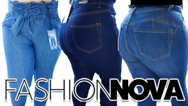 'Fashion Nova Pants & Jeans Try-On Haul | Size 9 & Large'