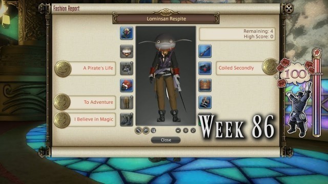 'FFXIV: Fashion Report Friday - Week 86 - Theme : Lominsan Respite'