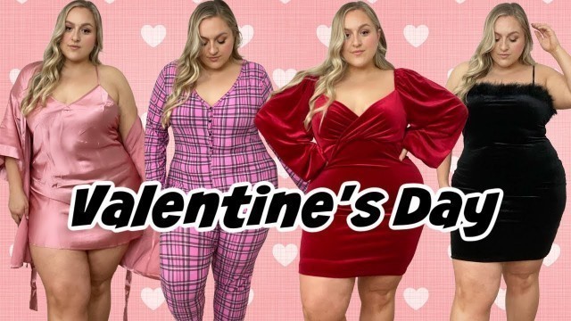 'Plus Size Valentine\'s Day & Night Looks + Lingerie! | Fashion Nova Curve'