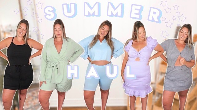 'Summer Fashion Nova Curve Haul + Plus Size Try On'