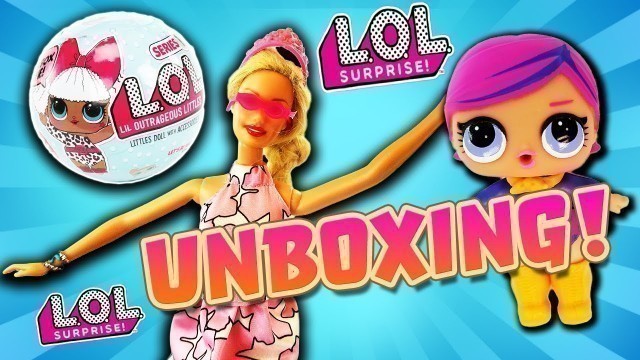 'Barbie & L.O.L. Doll Fidget Spinner Fashion Show! Learn Colors Candy Toy Surprises, Super Baby, Diva'