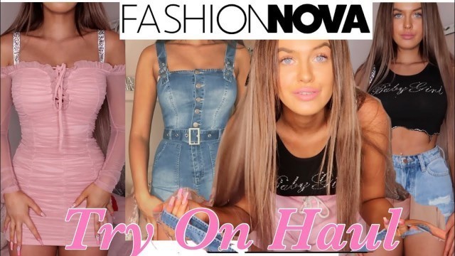 'HUGE SUMMER TRY ON FASHION NOVA HAUL