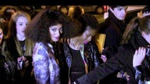 'Solange Knowles  at the H&M fashion show in Paris'