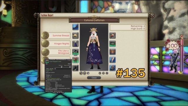 'FFXIV: Fashion Report Friday - Week 135 - Theme : Cultured Craftsman'