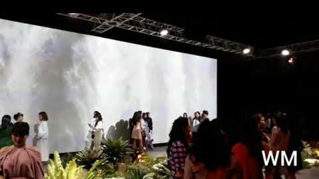 'Mapping Projector Channel Fashion Show At The Foundry Jakarta Indonesia'