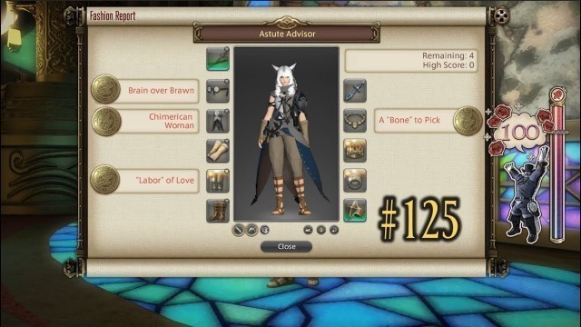 'FFXIV: Fashion Report Friday - Week 125 - Theme : Astute Advisor'