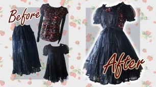 'Thrift Flip: Bittersweet Berries Lolita Fashion Set'