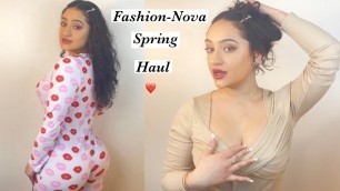 'Fashion Nova Try on Haul Spring 2021'