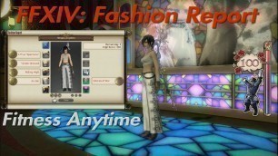 'Final Fantasy XIV: Fashion Report \"Fitness Anytime\" 100 points'